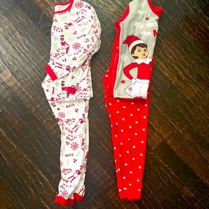 Elf on the Shelf Girls PJs size 8